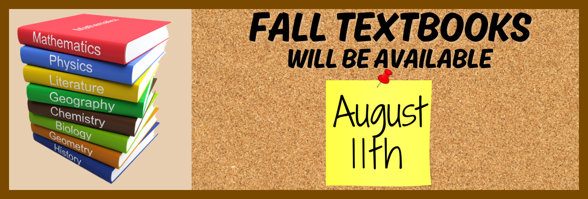 FALL Textbooks
